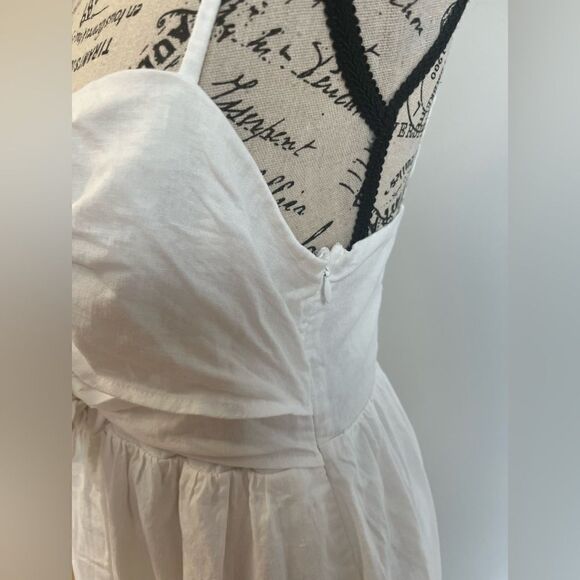 Madewell Button-Front Tiered Midi Dress NWT Size 12 - Picture 12 of 12